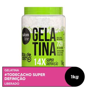 Gelatina Salon Line #todecacho Super Definição 1000g