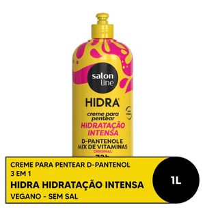 Creme Para Pentear Salon Line Hidra Hidratação Intensa 1000ml