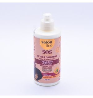 Creme De Pentear Salon Line 300ml Sos Ricino Querat.
