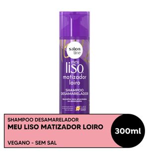 Shampoo Salon Line 300ml Meu Liso Loiromatizado