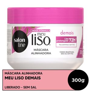 Máscara Capilar Salon Line Meu Liso Demais 300g