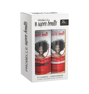 Kit Probelle Shampoo + Condicionador Cachos dos Sonhos 1L