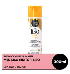 Shampoo Salon Line 300ml Meu Liso Amido De Milho