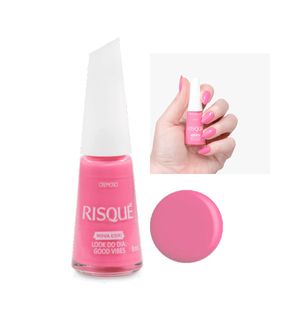 Esmalte Risqué Look do Dia Good Vibes