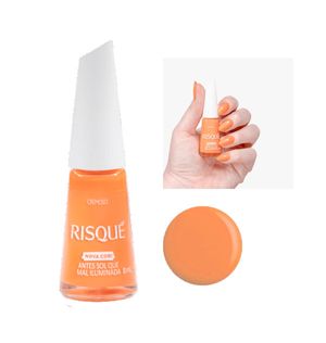 Esmalte Risqué Cremoso Antes Sol que Mal Iluminada