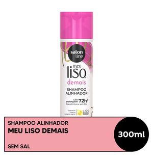 Shampoo Salon Line 300ml Meu Liso Desmalteaiado