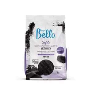 Cera Depil Bella Confete Elastica Negra 1000g