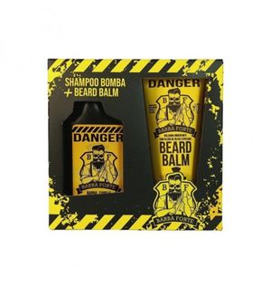 Kit Barba Forte Shampoo + Beard Balm Danger Travel Size
