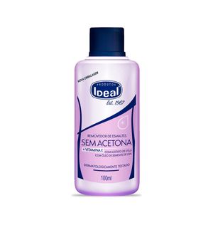 Removedor De Esmalte Ideal Solução Oleosa - 100ml
