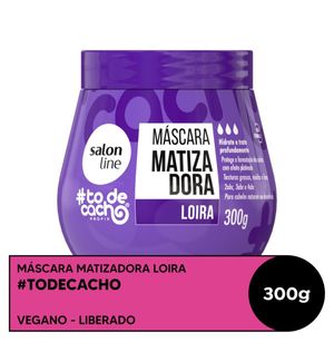 Máscara Matizadora Salon Line #Todecacho Roxa 300g