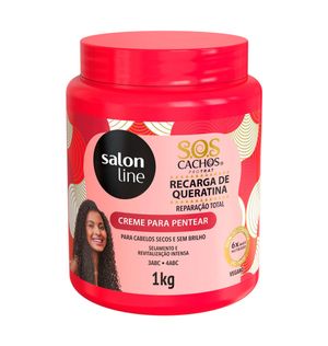 Creme De Pentear Salon Line 1kg Rec.quera.rep.tot