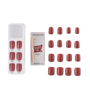 Unhas Postiças Kiss Ny Impress Color Platonic Pink