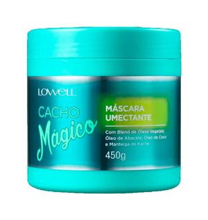 Máscara Hidratante Lowell Cacho Mágico 450g