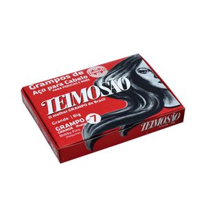 Grampo Teimoso Número 7 Preto 50 Unidades