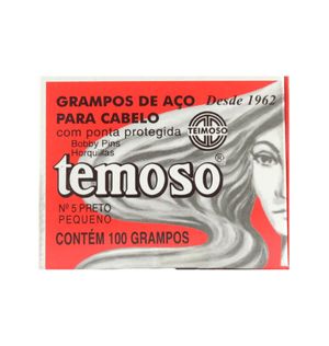 Grampo Teimoso Número 5 Preto 100 Unidades