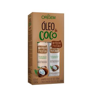Kit Nazca Origem Óleo de Coco Shampoo + Condicionador 300ml
