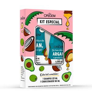 Kit Origem Sh+cond Oleo Arga