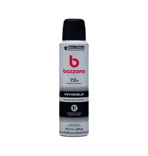 Desodorante Aerossol Antitranspirante Masculino Bozzano Invisible 150ml