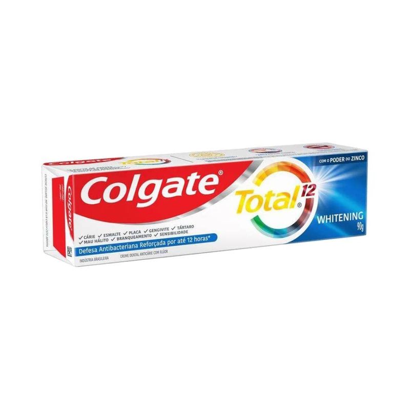 Creme Dental Colgate 90g Total12 Whitening