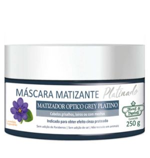 Masc Cap Flores Veg 200g Matiz. Platinado