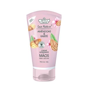 Creme Hidratante Flores e Vegetais Mãos Amêndoas & Karité 100g