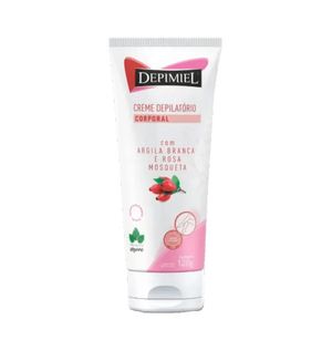 Creme Depilatório Depimiel Corporal com Argila Branca e Rosa Mosqueta 120g