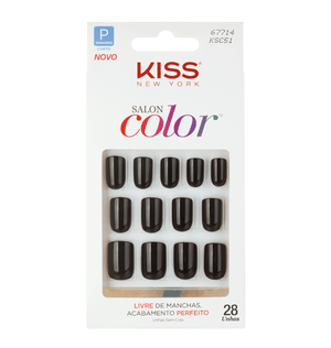 Unhas Postiças Kiss Ny Salon Color Chic