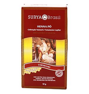 Henna Surya 50g Po Vermelho (17683)717603