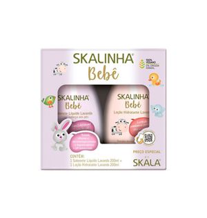 Kit Skalinha Sab+loção 200ml Lavanda
