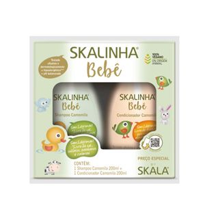 Kit Skalinha Sh+cond Camomila