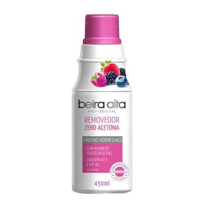 Removedor de Esmalte Beira Alta Frutas Vermelhas 450ml