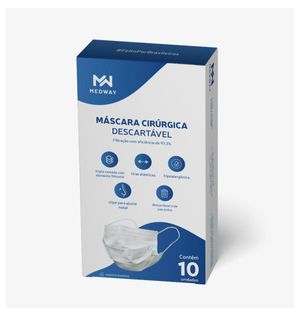 Mascara Protetora Medway 10un Branca