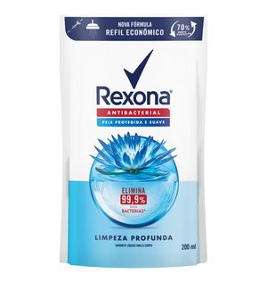 Sabonete Liq Rexona 200ml Refil Antib.l.profu