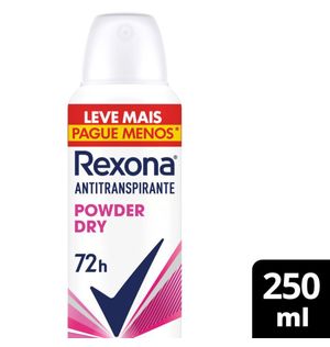 Desodorante Aerosol Antitranspirante Rexona Power Dry 250ml