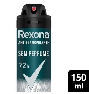 Desodorante Rexona Masculino Sem Perfume 150ml