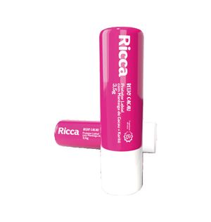 Protetor Labial Ricca FPS15 Manteiga de Cacau + Karitê