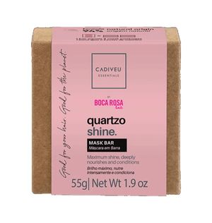 Máscara em Barra Cadiveu Essentials Quartzo Shine By Boca Rosa Hair 55g