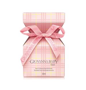 Perfume Feminino Giovanna Baby Deo Colônia Rosa 50ml
