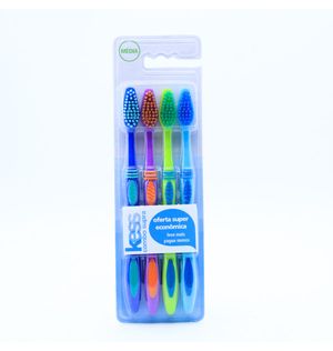 Escova Dental Kess Supra com 4 Unidades (2017)