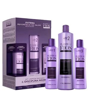 Kit Cadiveu Plast Fios 1l+2x300ml Antifrizz