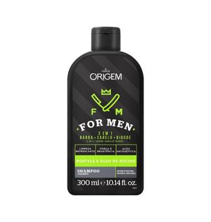 Shampoo Origem 300ml Em 1 For Men