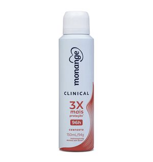 Desodorante Monange Clinical Conforto Aerossol Antitranspirante Feminino 150ml