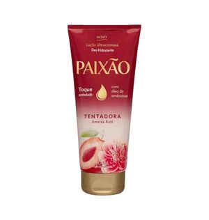 Loção Hidratante Ultracremosa Paixão Tentadora Ameixa Rubi 200ml