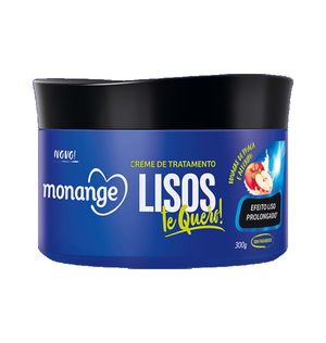 Creme Capilar Monange 300g Lisos Te Quero