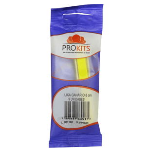 Lixa Prokits 8cm C/9un.canario