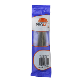Lixa Prokits 13cm C/9un.preta