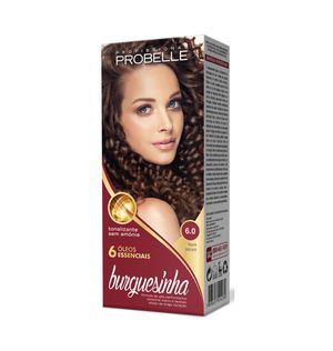 Tonalizante Burguesinh 50ml Mini Kit 6.0 Louro Esc