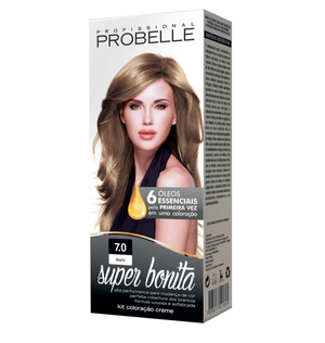 Tintura Sup Bonita 50g Mini Kit 7.0 Louro Medio