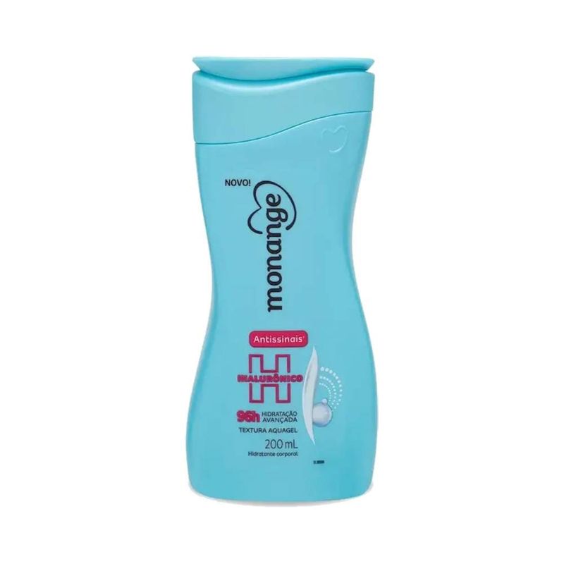 Creme Hidratente Monange 200ml Antissinais Hialur.