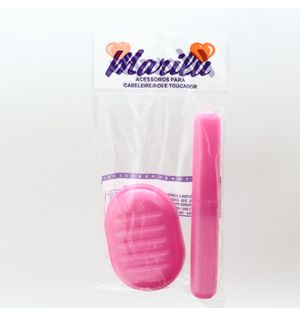 Kit Marilu Hig Oral Porta Esc.dental+saboneteira